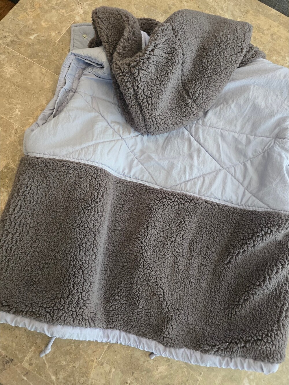 Free People Movement Avendure Waits Fleece Vest Sz S - Picture 7 of 8